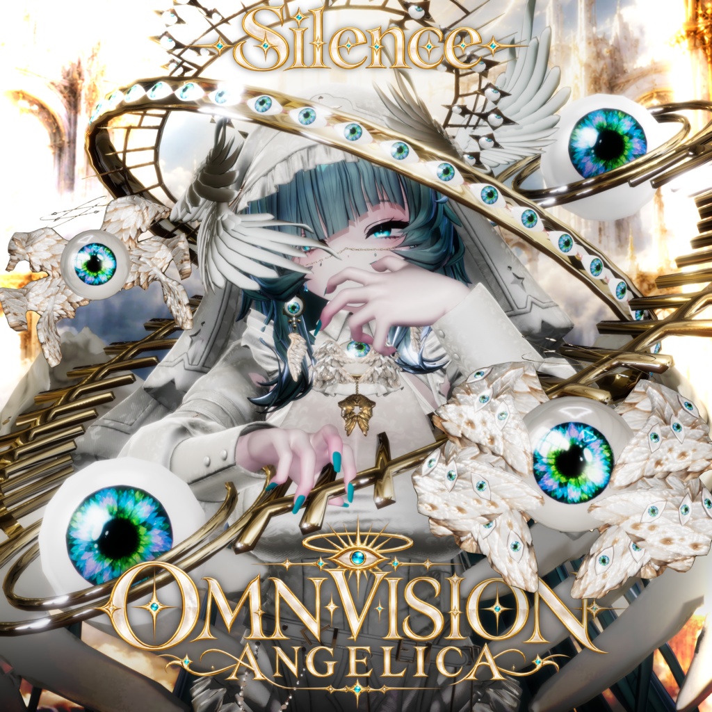 〔3Dモデル〕𝐎𝐌𝐍𝐈𝐕𝐈𝐒𝐈𝐎𝐍 𝐀𝐍𝐆𝐄𝐋𝐈𝐂𝐀 — Celestial Gaze Set〔-Silence-〕