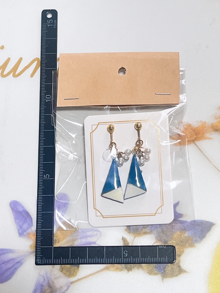 寮カラーイヤリング