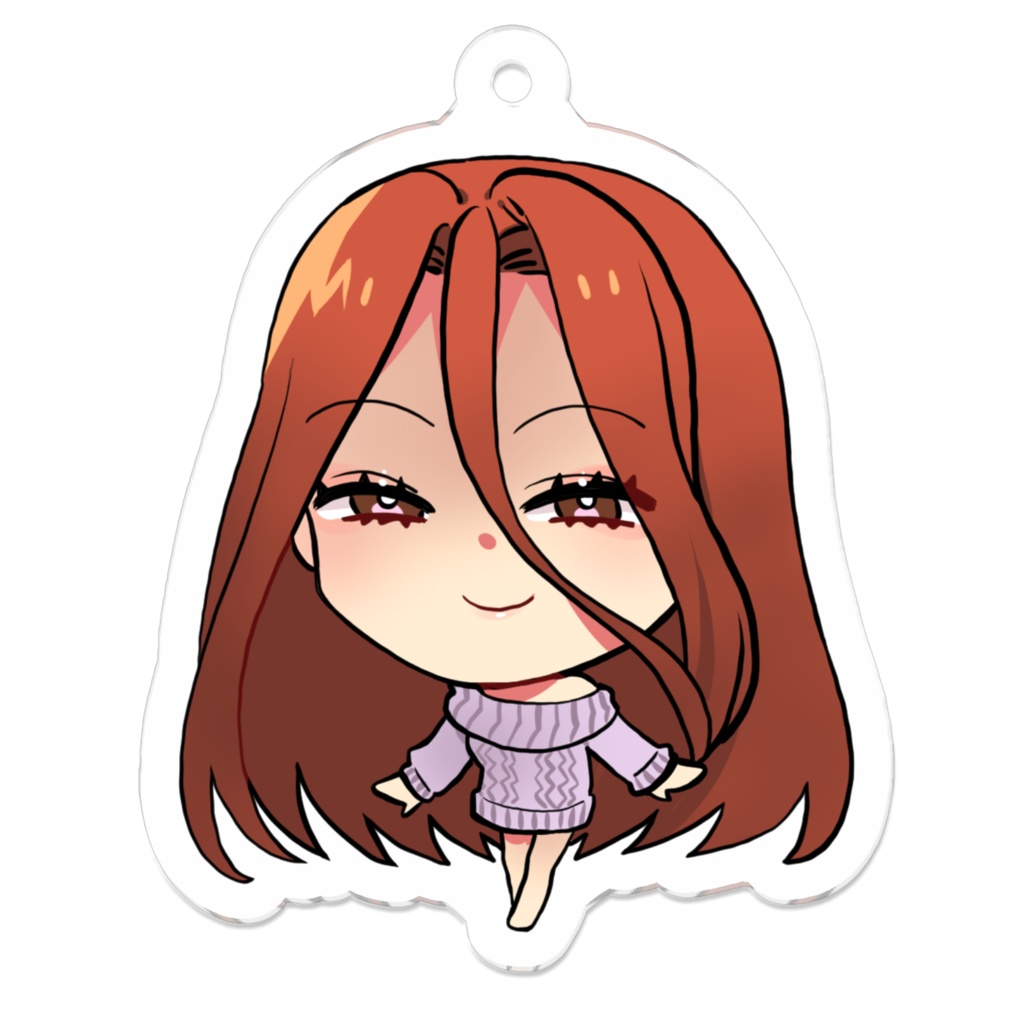 ミニキャラかりんアクキー