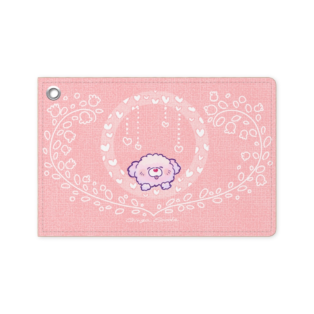 ふわふわわんこのパシケース