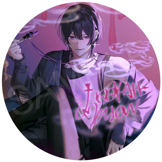 【成海】Hookah Mellowチェキ風イラストカード&コースター【全3種】