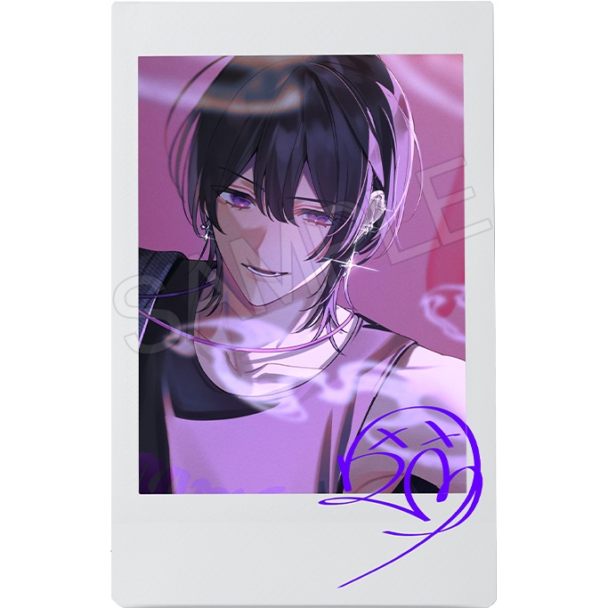 【成海】Hookah Mellowチェキ風イラストカード&コースター【全3種】