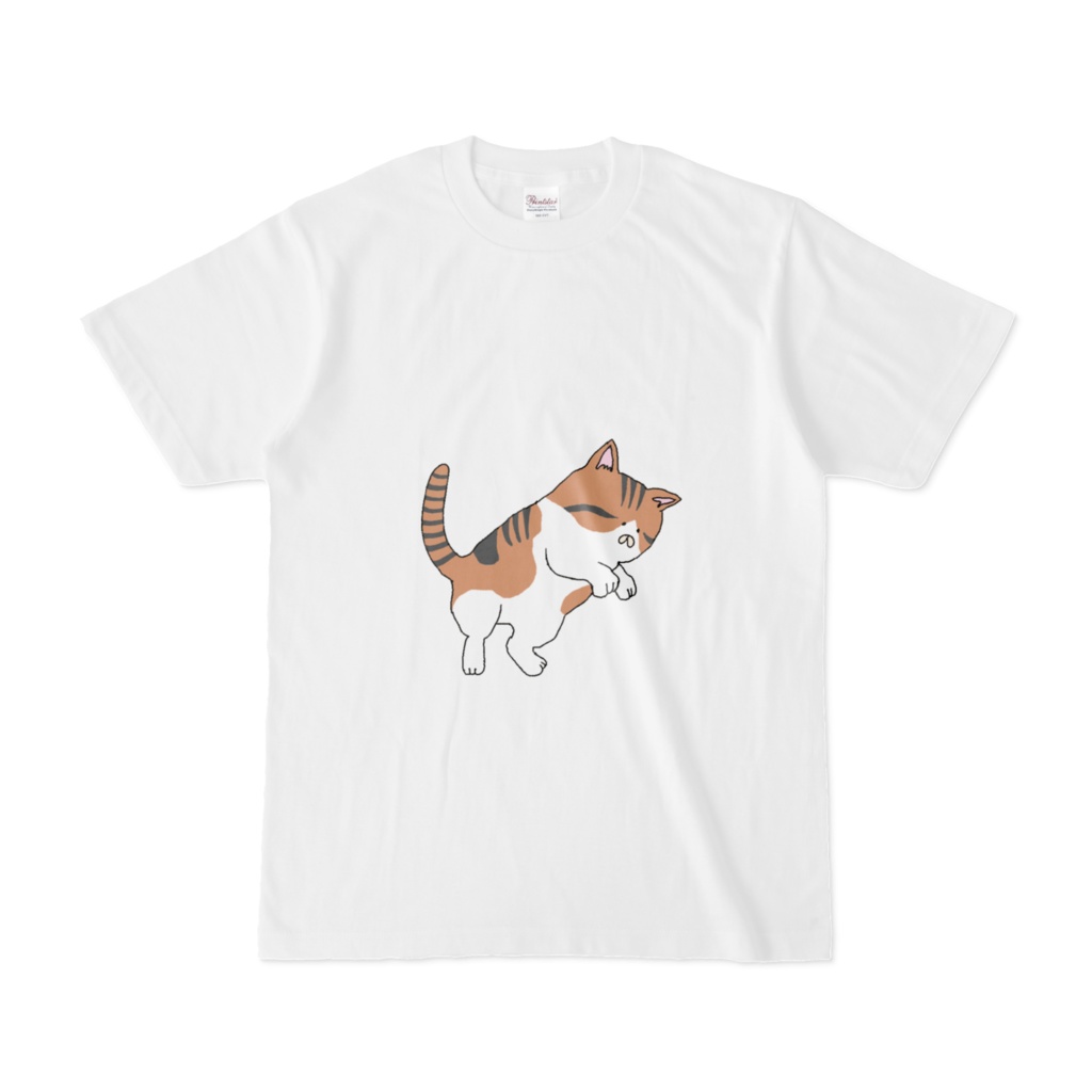 ねこさん(茶黒縞)