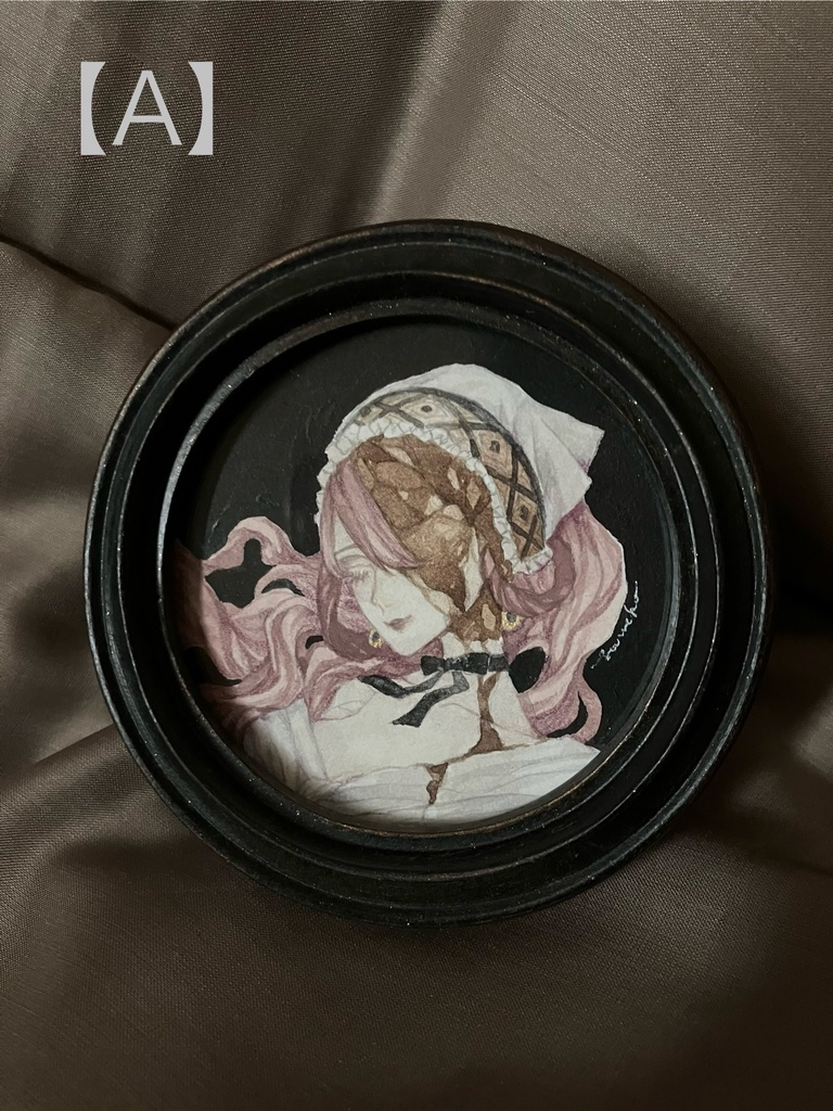 ミニ原画『chocolate girl』