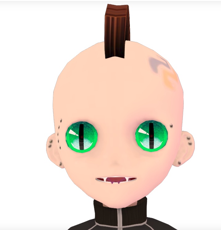 【VRM】パンクなヘビくん🪙