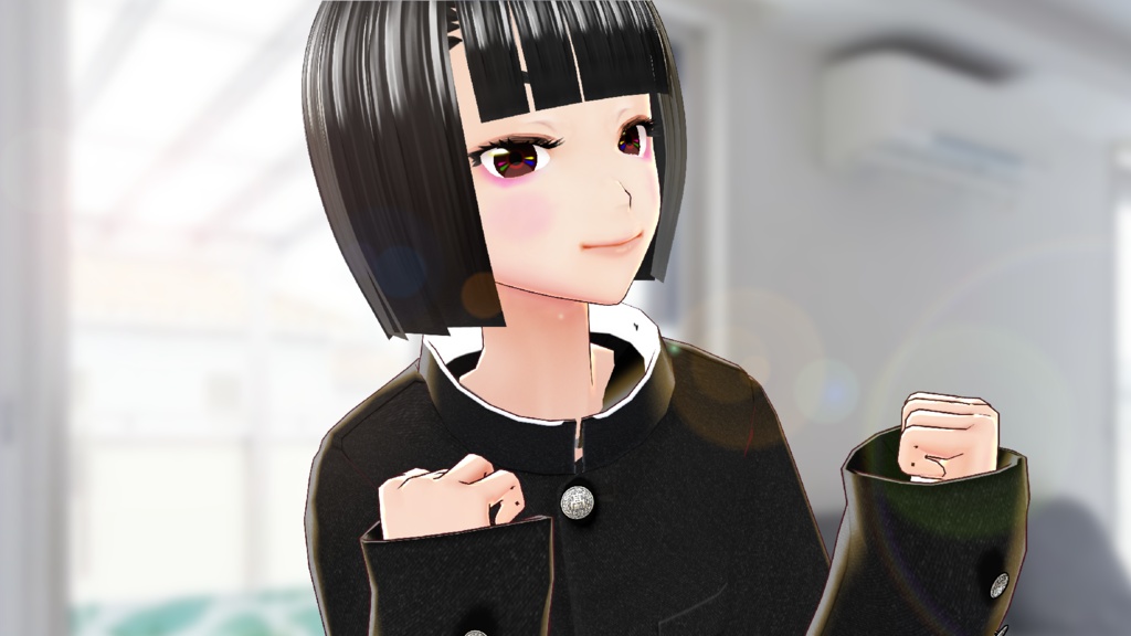 VRoid用 女子学生向け「学ラン(ハイグレード)」作成キット🪙