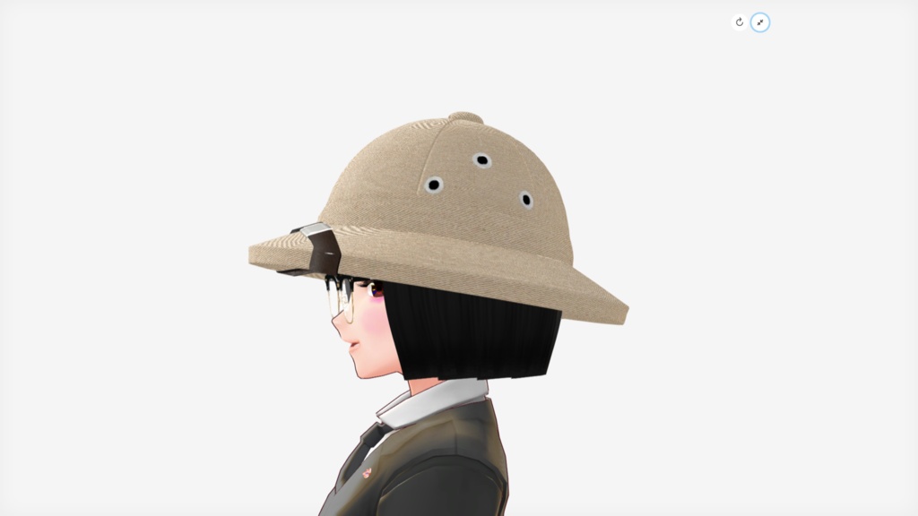 ピスヘルメット探検帽 - ハット