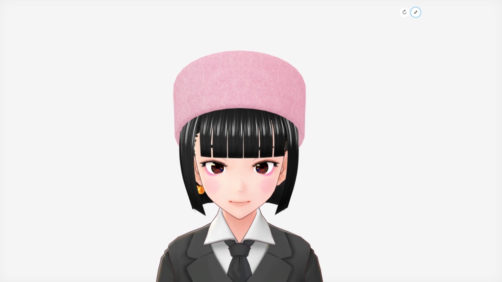 [FBX] ピルボックス帽(pillbox hat)2種