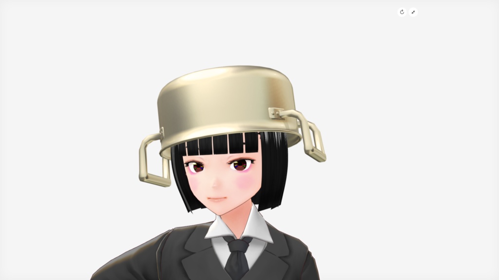 [FBX] 戦闘用両手鍋（アルマイト）