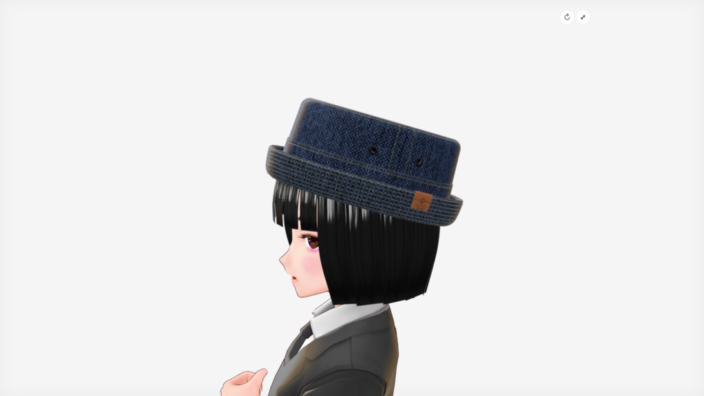 [FBX] テラピンチハット（デニム/ネイビー）🪙