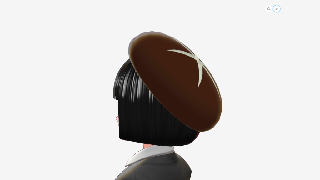 [FBX] 椎茸ベレー帽🪙