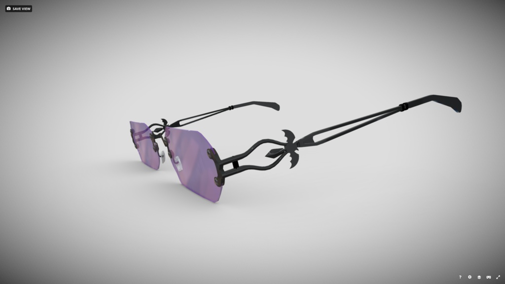 [FBX] コウモリサングラス