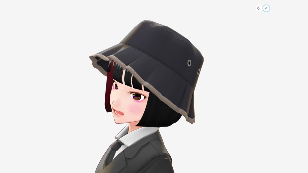 [FBX] プリーツ バケットハット