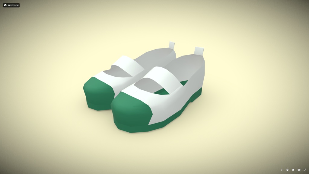 [FBX] [無料+] 上履き（学生靴）