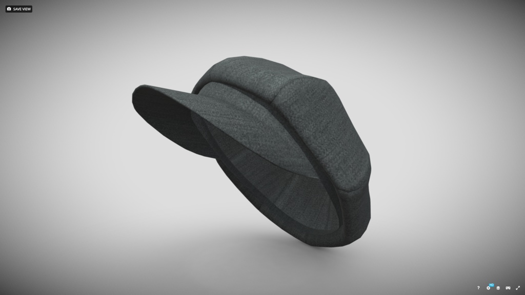 [FBX] たら〜んキャスケット（Melted down style casquette）／６色