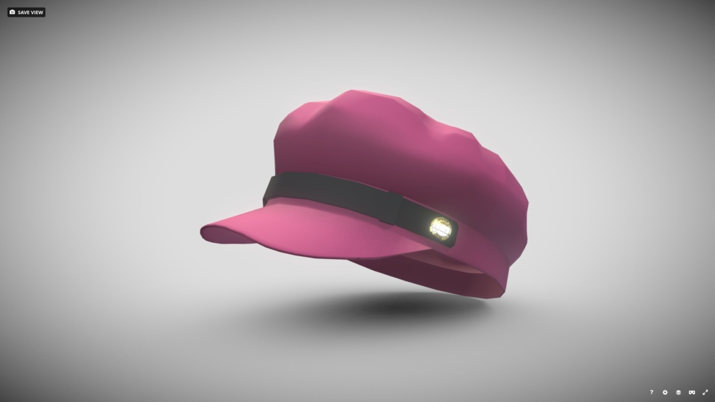 [FBX] マリンキャップ（レッド）