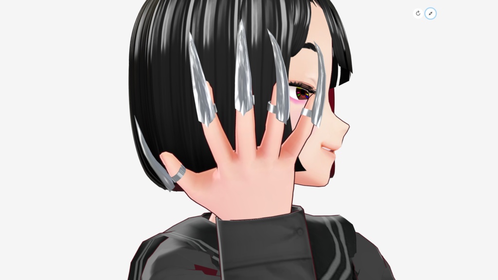 [FBX] アサシン・ネイル・リング(Assassin's Nail Ring)