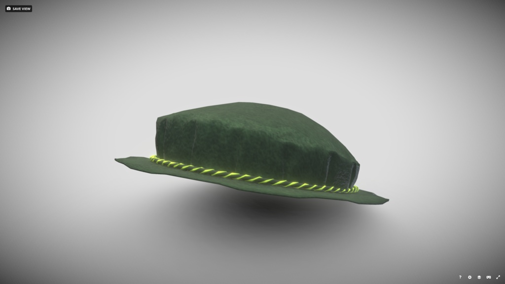 [FBX] エリザベス・フラット・キャップ (Elizabethan Flat Cap )