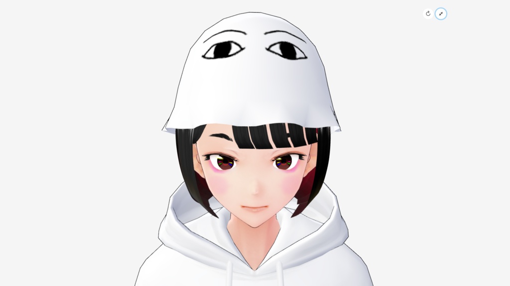 [FBX] メジェド様ハット