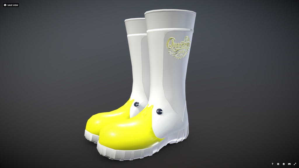 [FBX] アヒルちゃんのゴム長靴