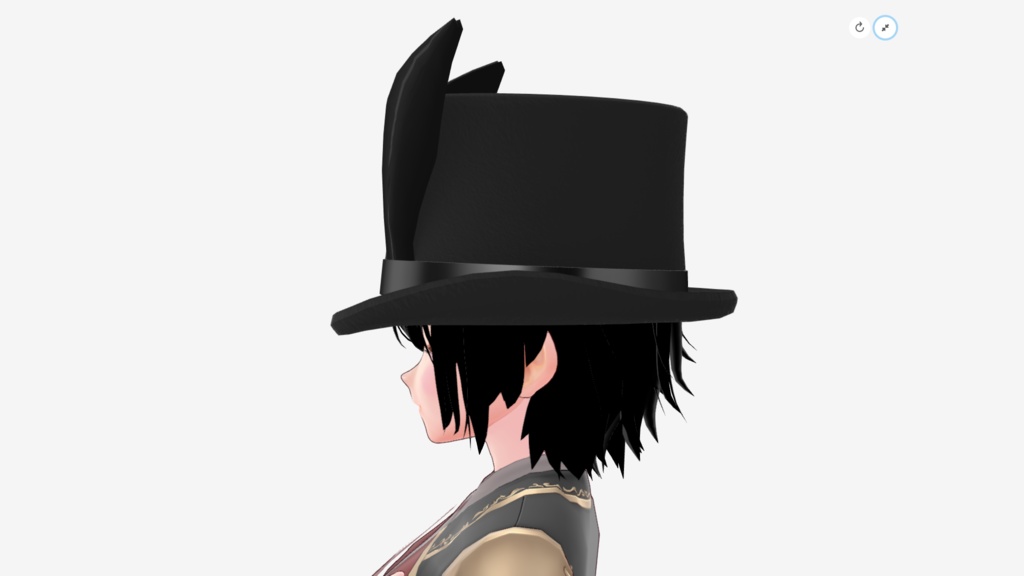 うさ耳ボリュームファーハット