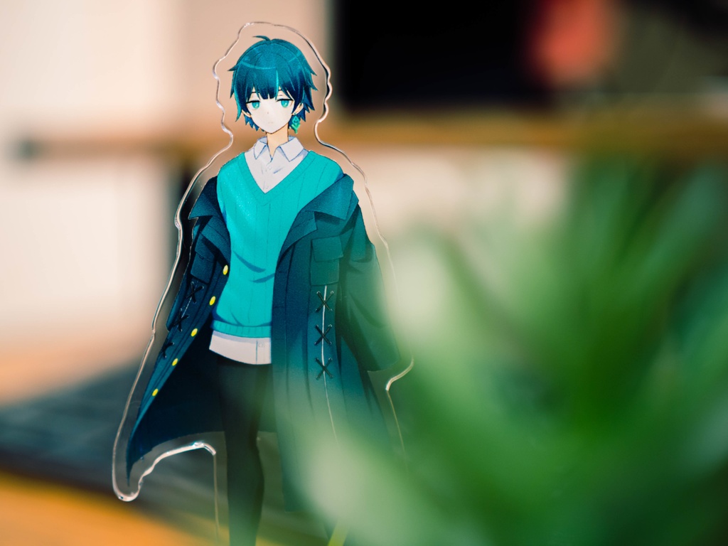 【再販】津軽産あっぷる描きおろし!オリジナルアクリルフィギュア