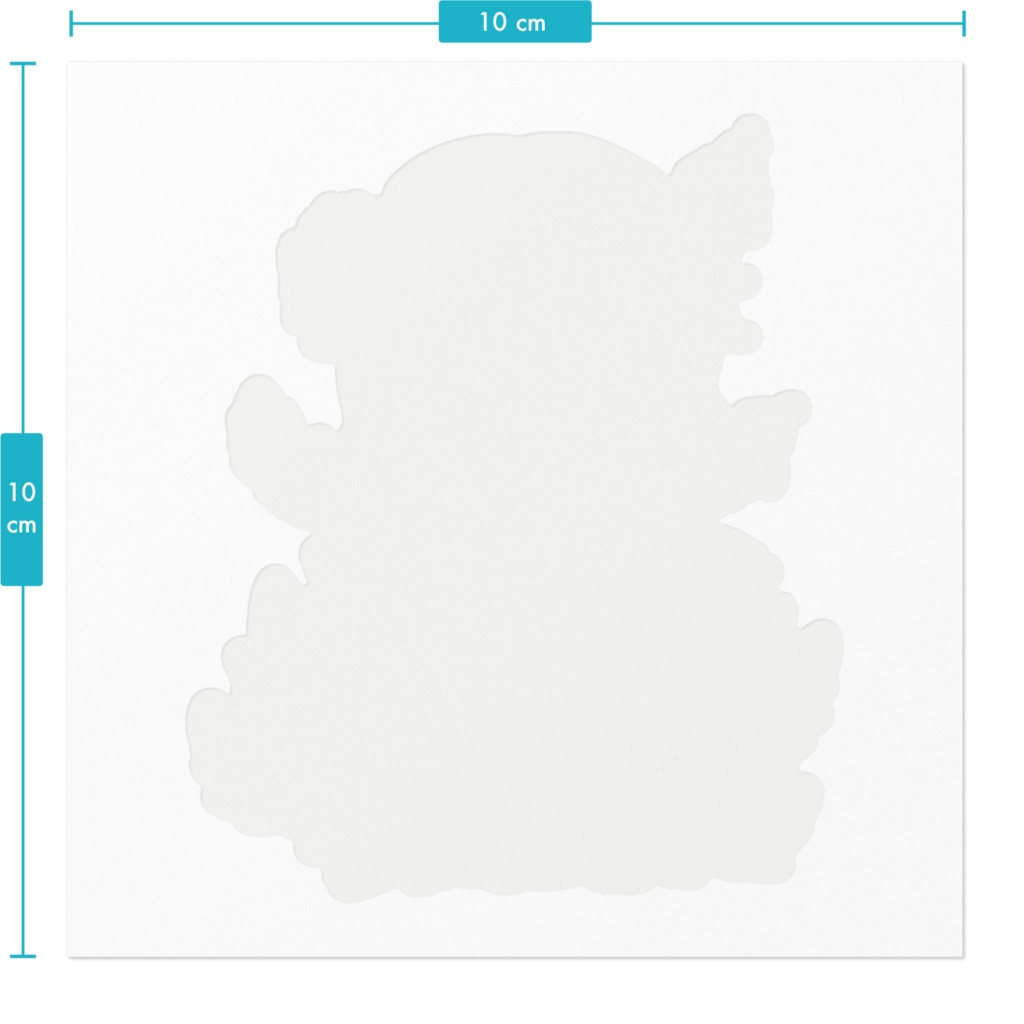 【よもぎ】lamb寝先生描きおろし!ステッカー <100mm x 100mm>【2周年記念グッズ】