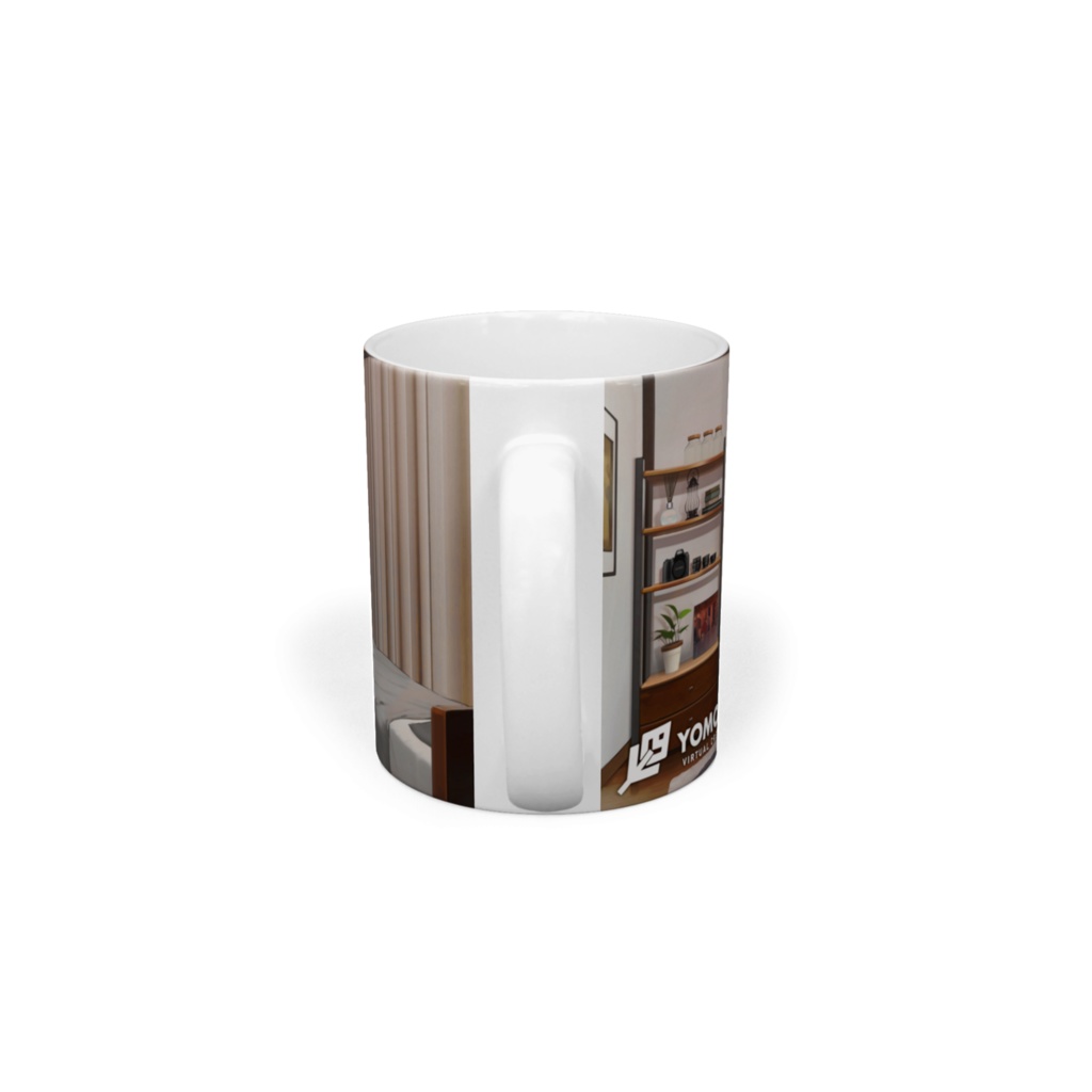 【よもぎ】kz7先生描きおろし!よもぎの部屋マグカップ【2周年記念グッズ】