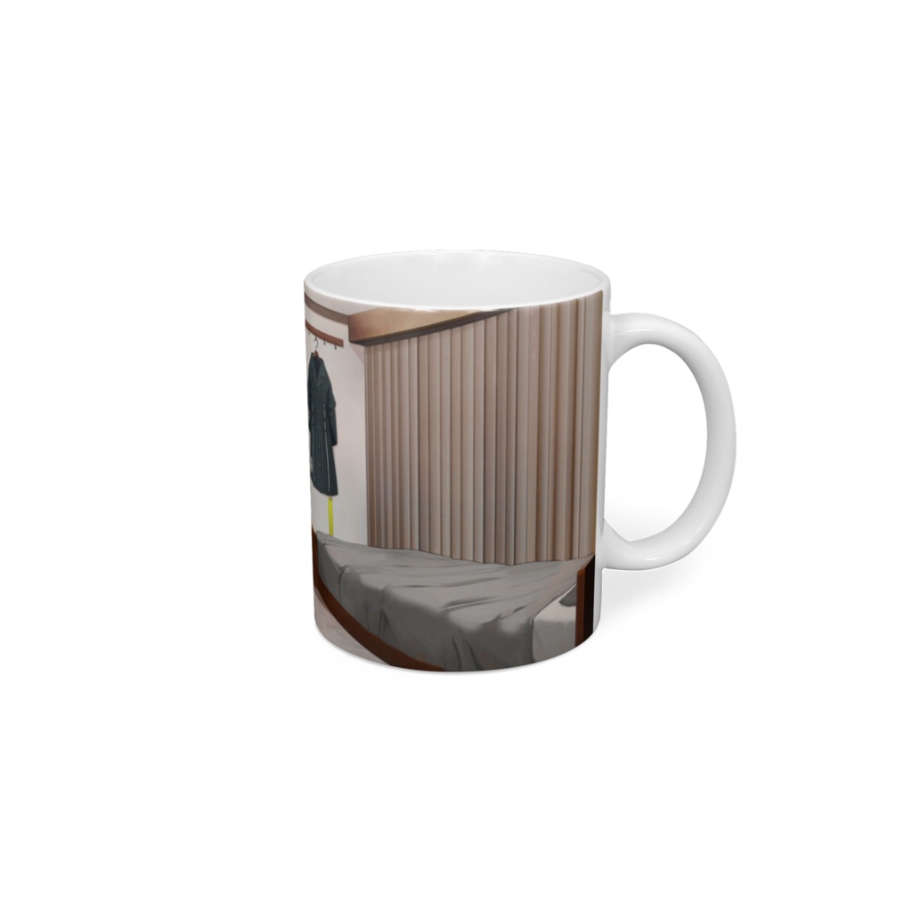 【よもぎ】kz7先生描きおろし!よもぎの部屋マグカップ【2周年記念グッズ】