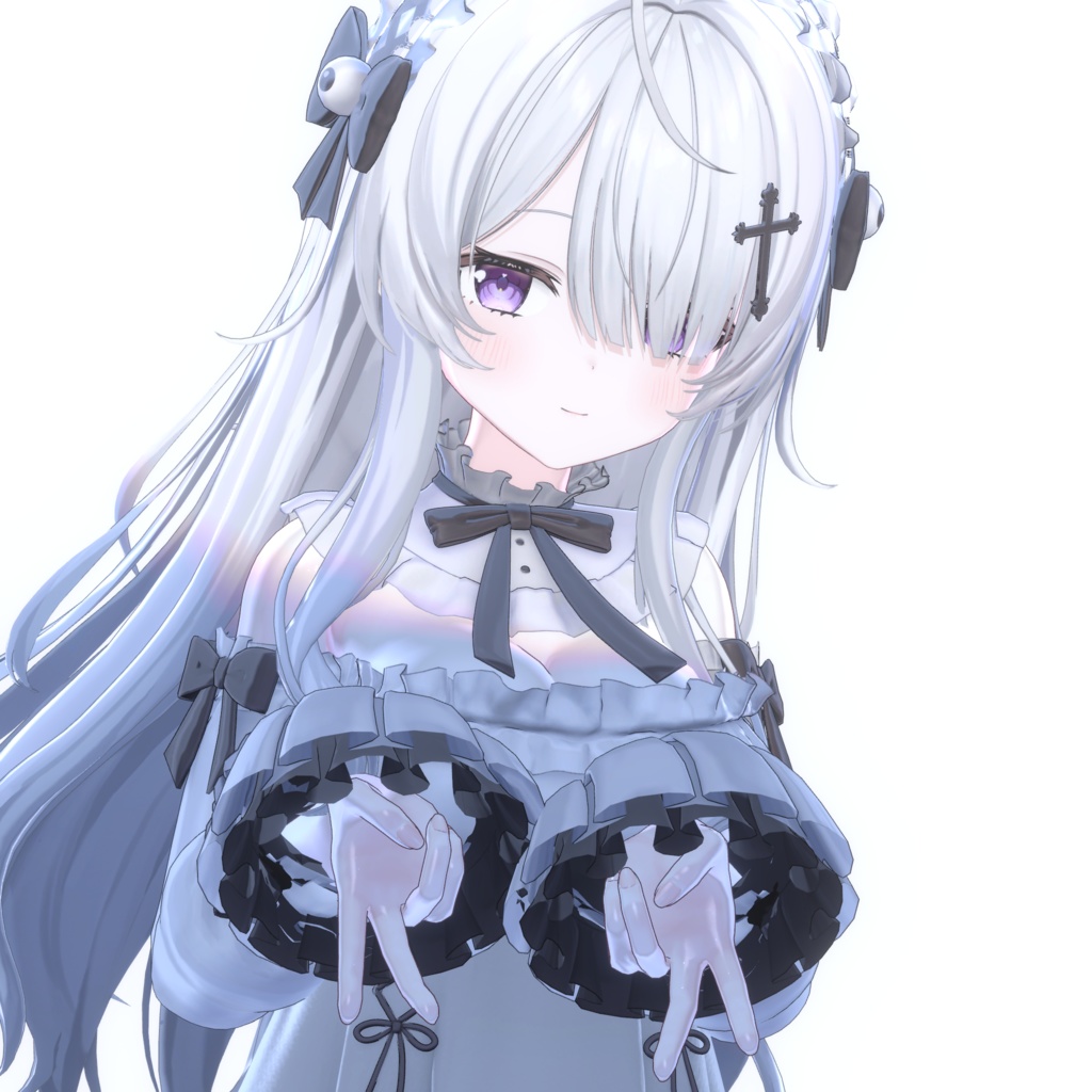 【カザリス対応追加!】儚光Eye Texture【8 color/7 avatar】