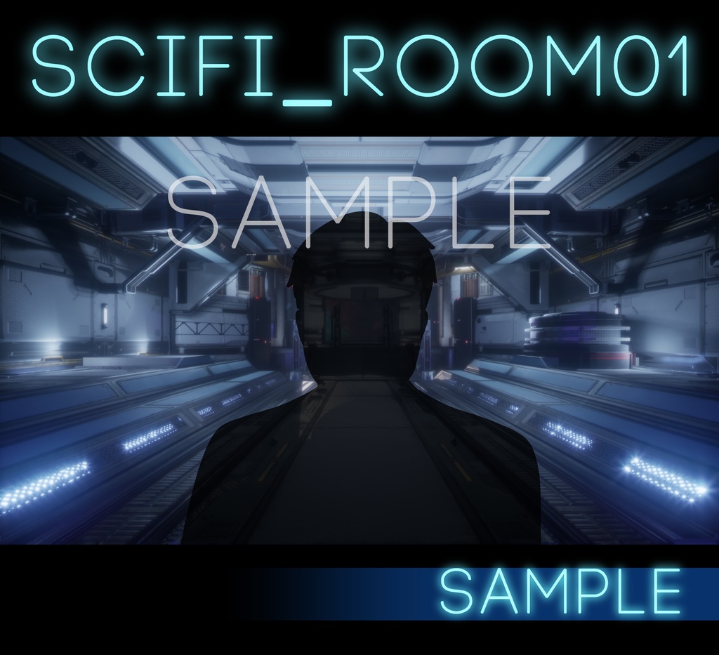 ■背景■ サイバーパンクルーム01