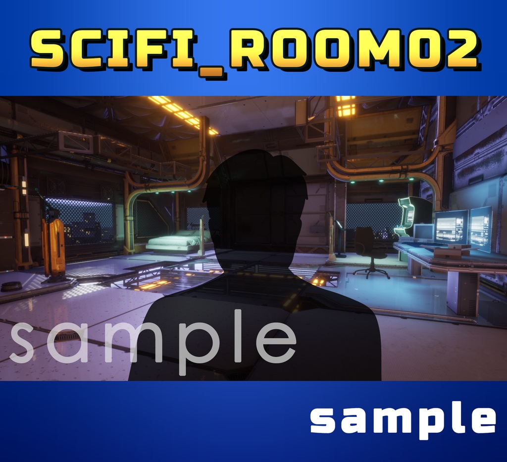 ■背景■ サイバーパンクルーム02