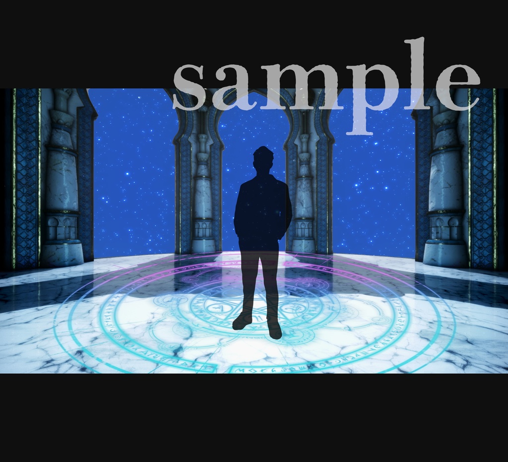 ■動く背景■ 禁書目録魔法陣