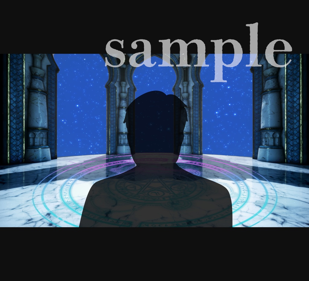 ■動く背景■ 禁書目録魔法陣