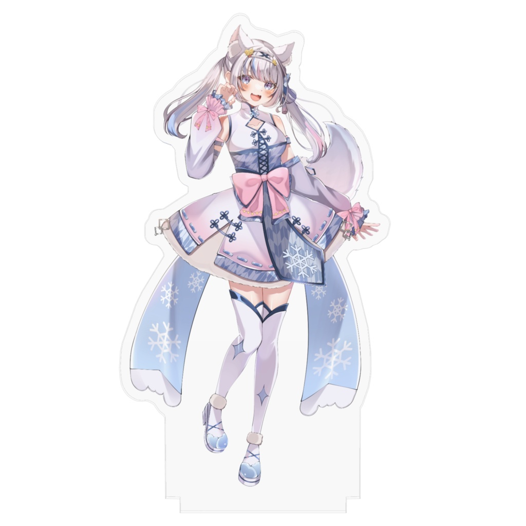 キービジュアルアクリルフィギュア(雪明みてん)