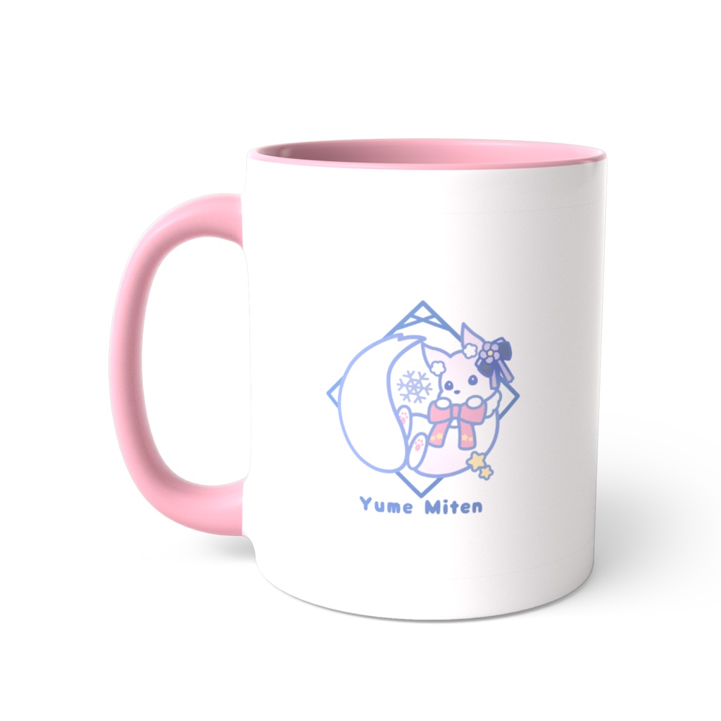 ロゴマグカップ(雪明みてん)