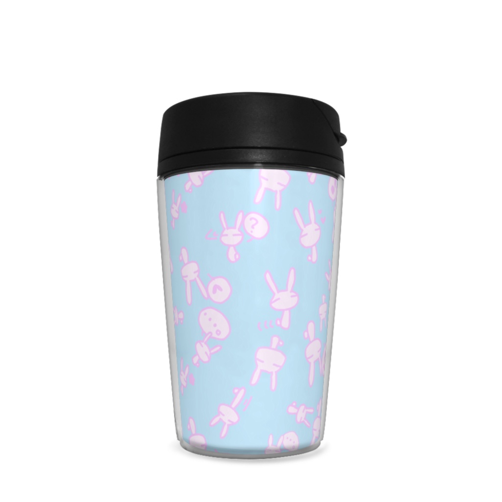 うさぎまみれタンブラー