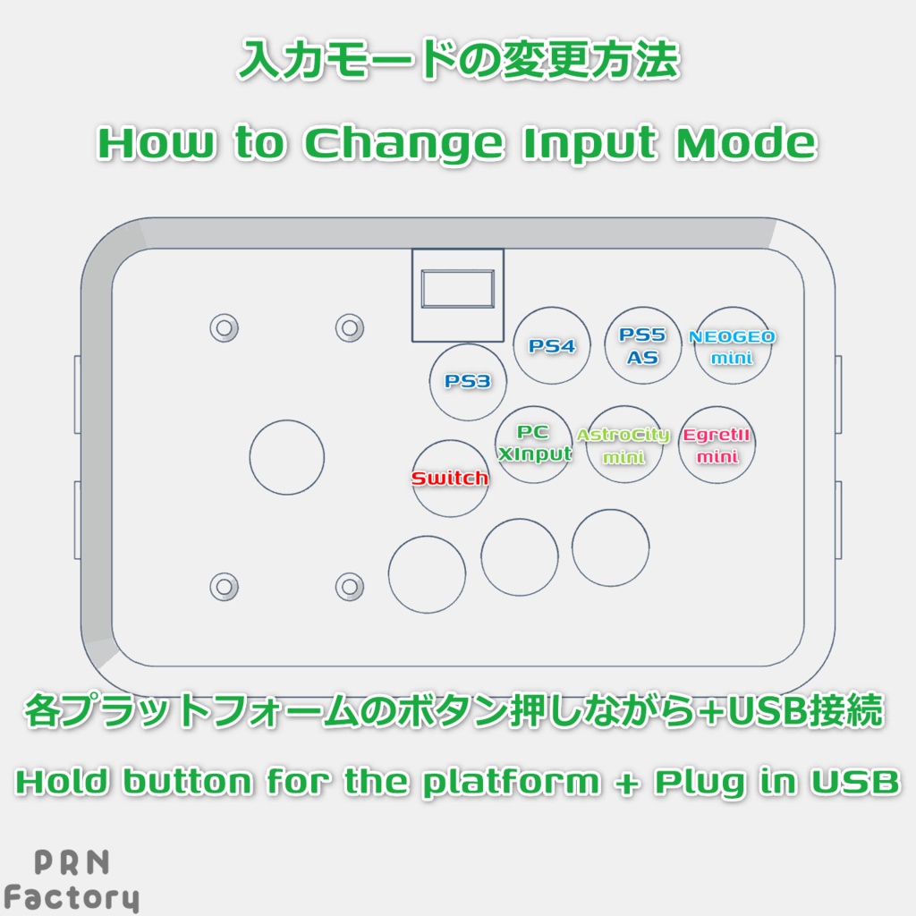 StickBox for NS/PC/+PS Black