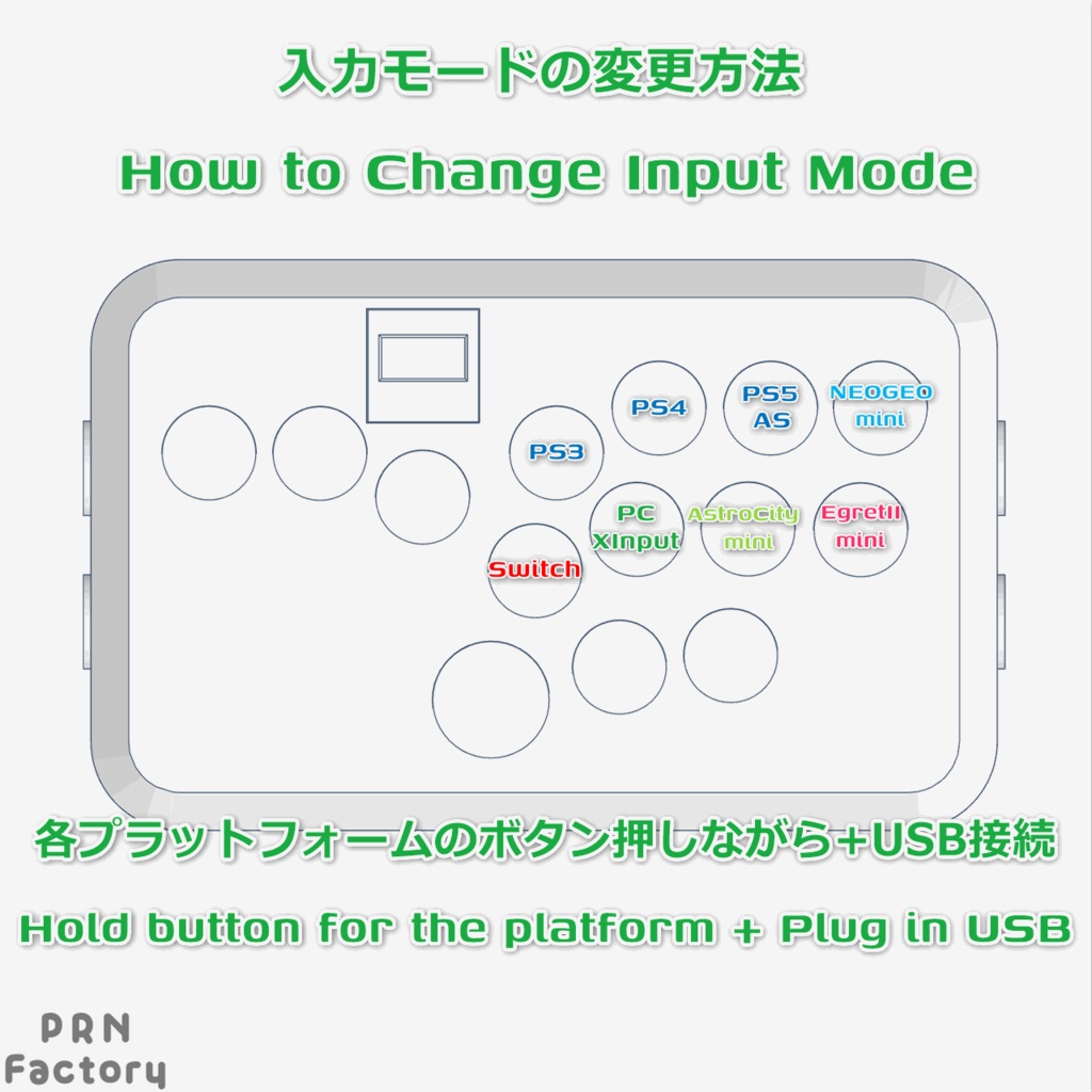 SticklessBox for NS/PC/+PS White