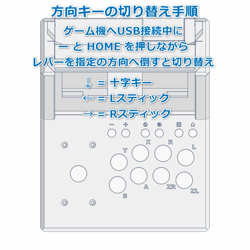 ArcadeGear 【縦横無尽】 for NS