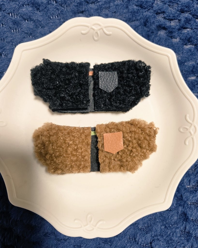 レザーポケットのボアアウター🐑