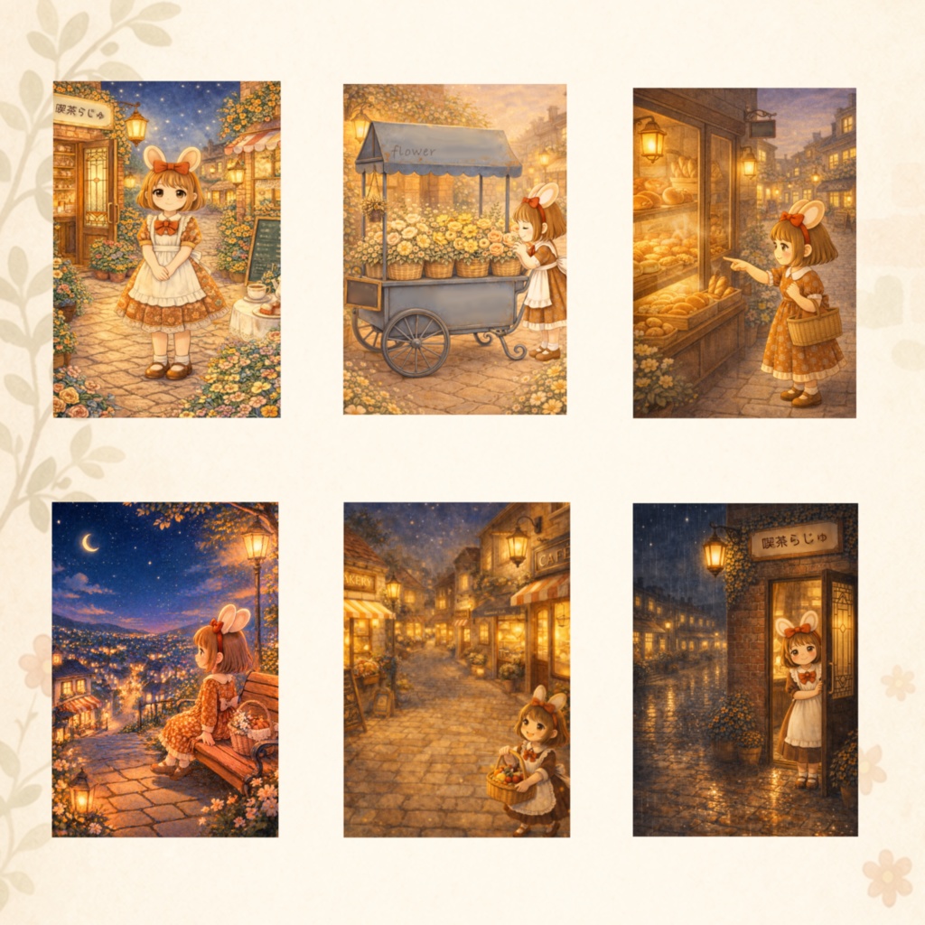 らじゅのせかい ー 1日のものがたり ー（6セット）