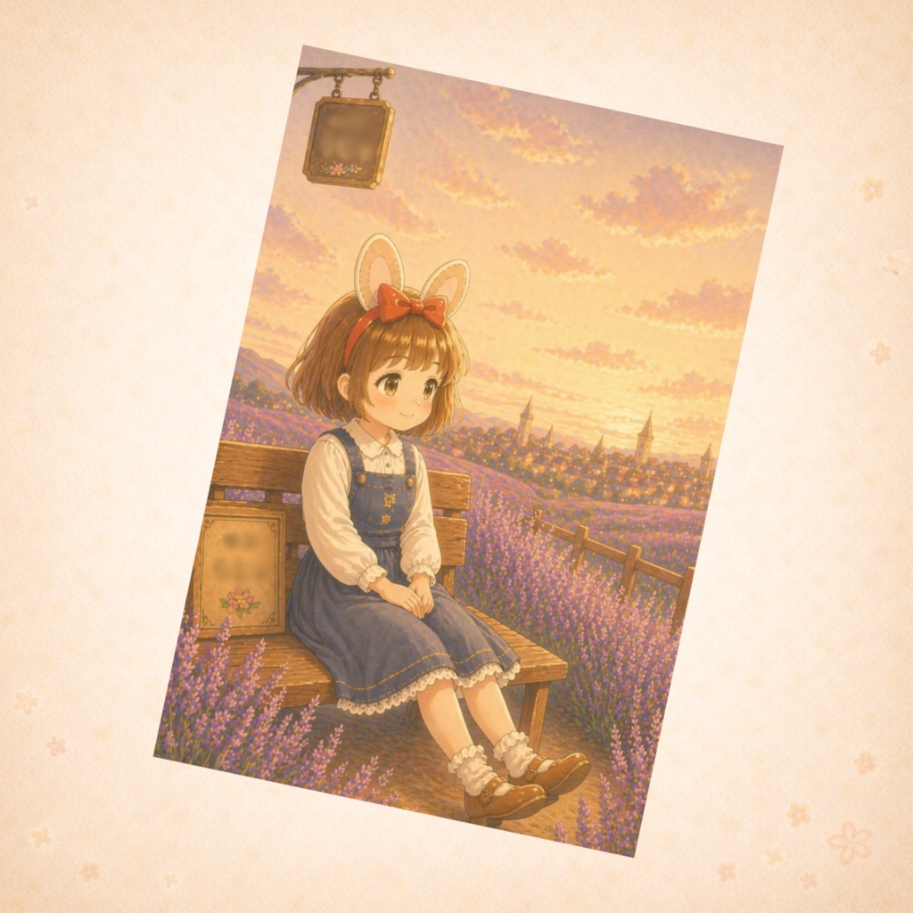 【感謝価格】らじゅのせかい|ありがとうを集めた花のポストカード 10枚セット