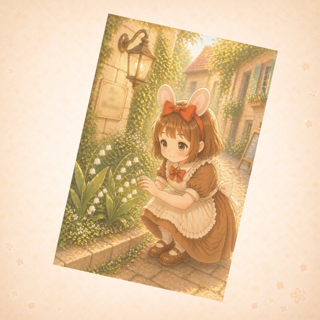 【感謝価格】らじゅのせかい|ありがとうを集めた花のポストカード 10枚セット