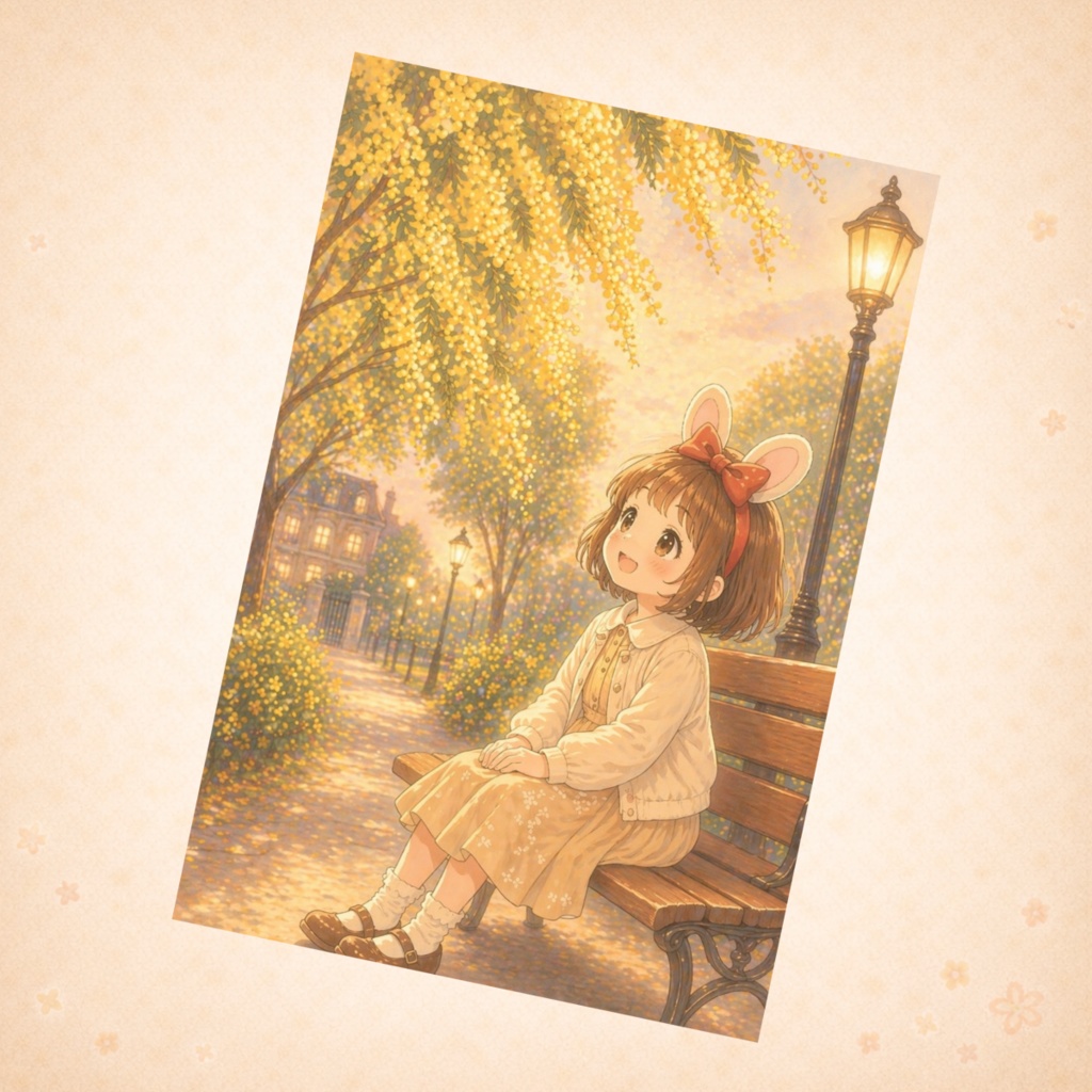 【感謝価格】らじゅのせかい|ありがとうを集めた花のポストカード 10枚セット