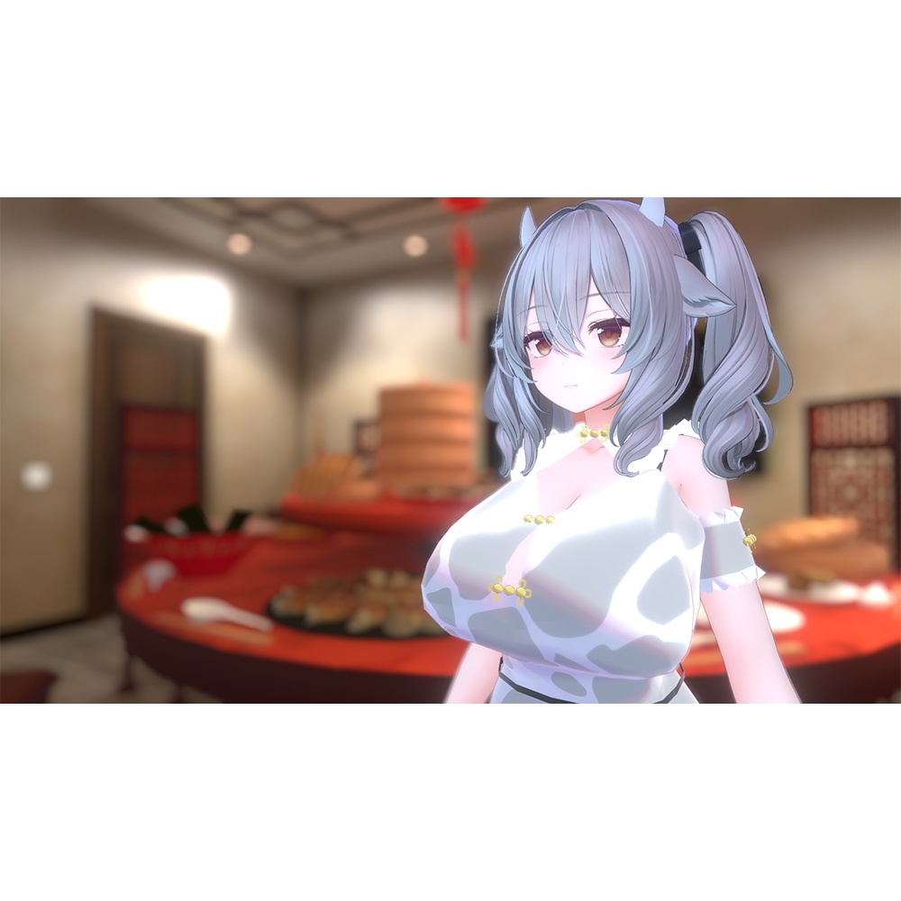 うし柄チャイナ【ミルティナ対応】