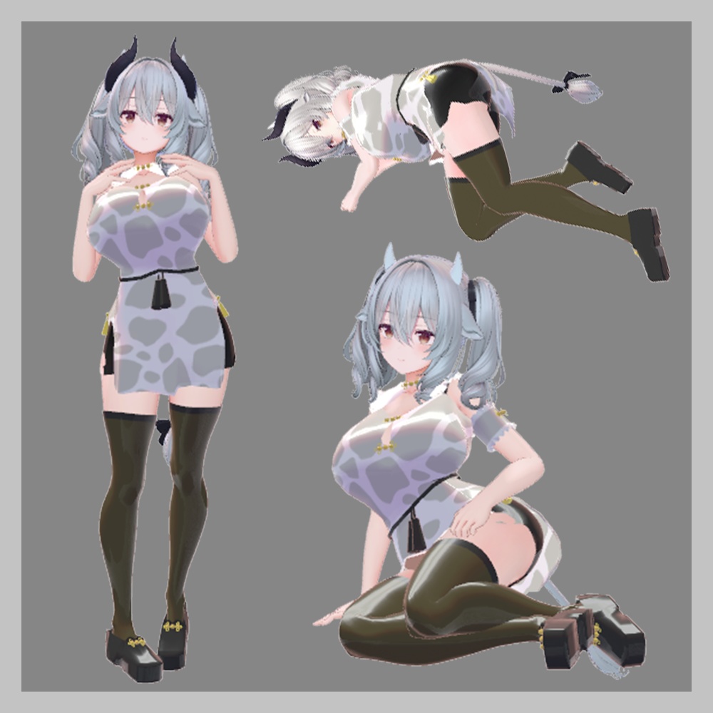 うし柄チャイナ【ミルティナ対応】