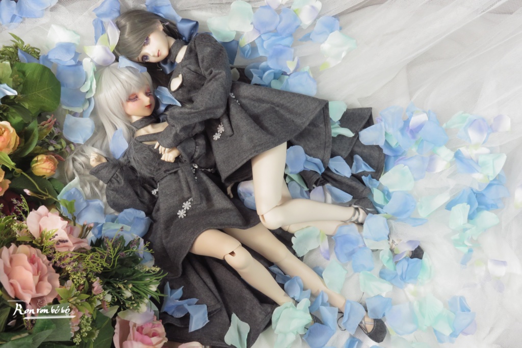 フィッシュテールワンピースセット〈グレー〉 DDdy DDS 【同梱不可】