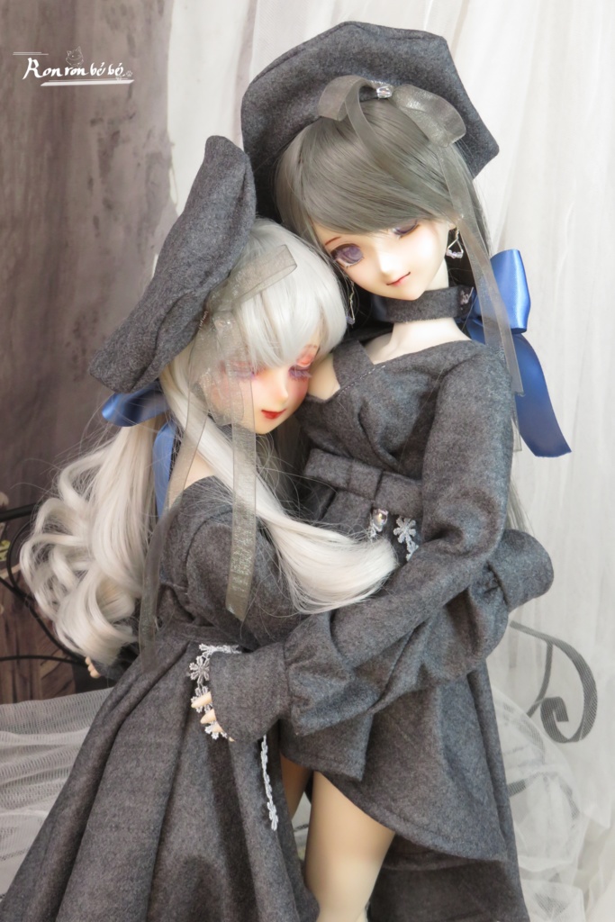 フィッシュテールワンピースセット〈グレー〉 DDdy DDS 【同梱不可】