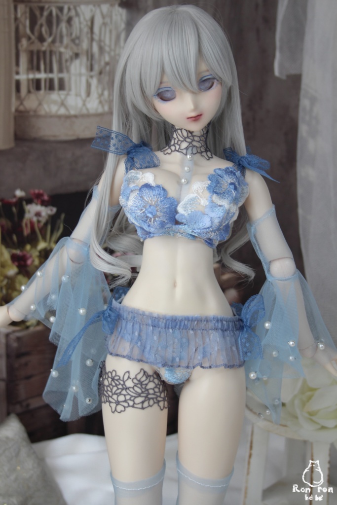 お花の下着セット　DDdy
